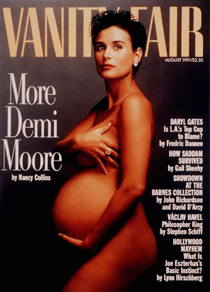 I think Demi Moore started it a while back in 1991
